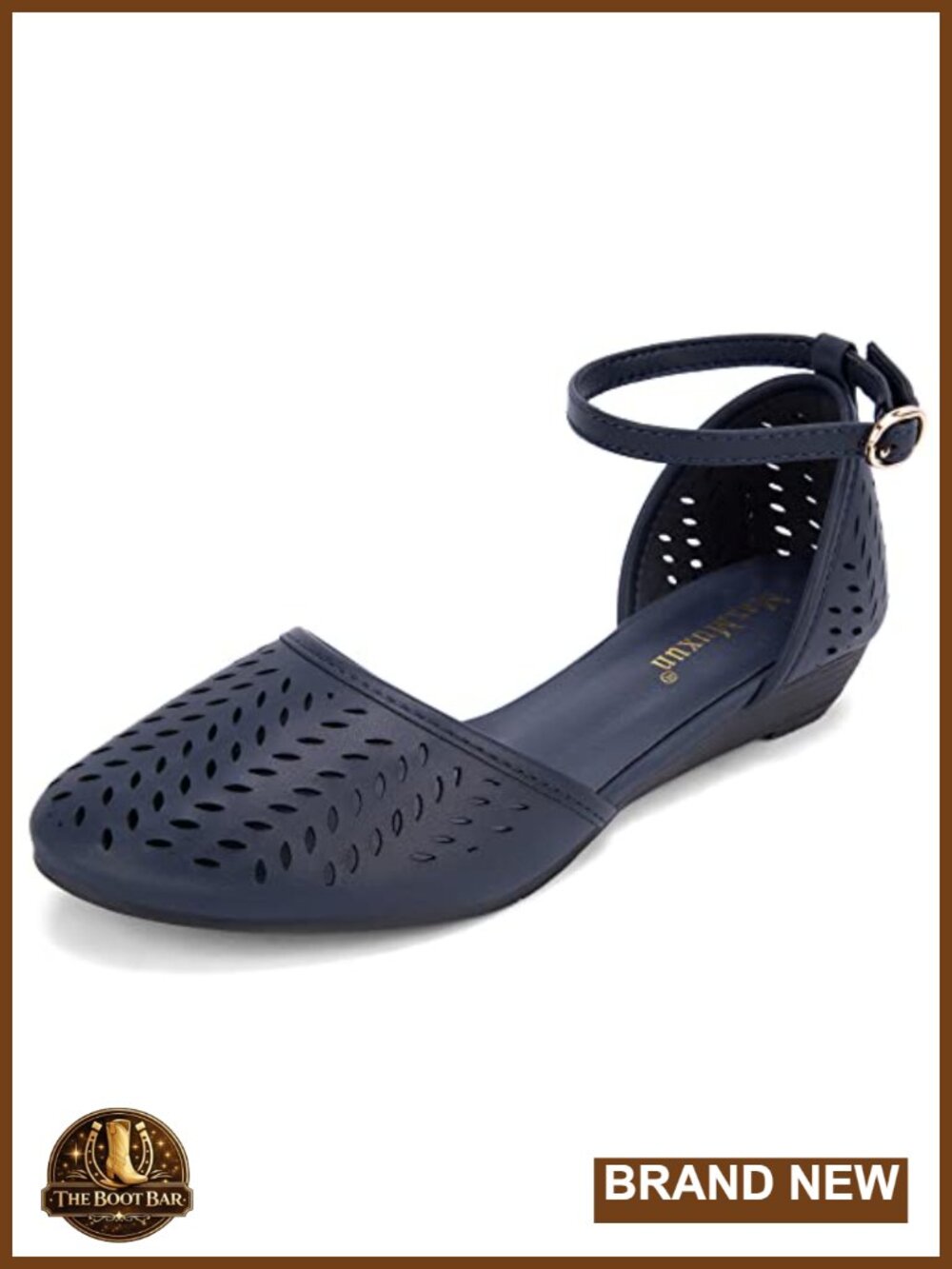 Women's Closed Toe Flat Sandals Slingback Ankle Strap Casual Summer Shoes